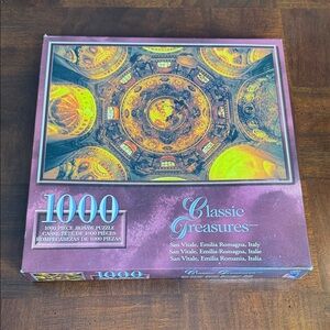 Sure Lox Classic Treasures San Vitale Emilia Romagna Italy 1000 Piece Puzzle New